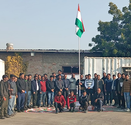 74th Republic Day celebrations at Intech Organics!